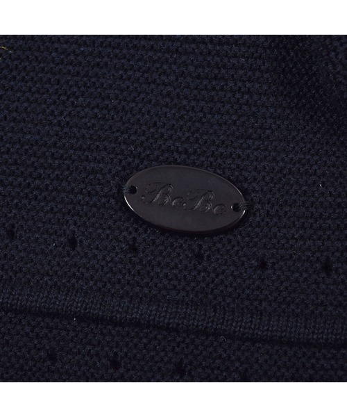 BeBe（ベベ）の「BeBe/日本製フォーマルニットカーディガン(110~130cm)（カーディガン/ボレロ・キッズ・ホワイト/ネイビー・110/120/130）」の7枚目の写真