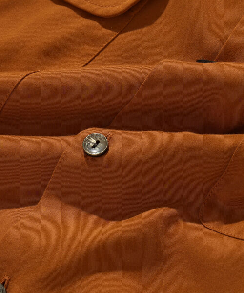 BEAMS（ビームス）の「BEAMS / ルーズ オープンカラーシャツ（シャツ/ブラウス・メンズ・オレンジ/ブラック・L/M/XL/S）」の21枚目の写真