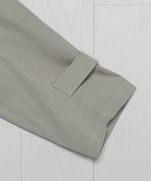 H BEAUTY&YOUTH UNITED ARROWS(エイチビューティーアンドユースユナイテッドアローズ)の「<H>COTTON RAGLAN COAT/コート(ステンカラーコート・レディース・グレー/オフホワイト・S/M)」の6枚目の写真