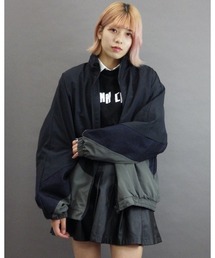 【Re:one】Short length switching blouson(MA)