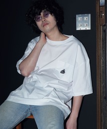 XLARGE / エクストララージ MINI SLANTED OG LOGO S/S POCKET TEE ロゴ 刺繍 Tシャツ