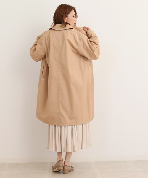 SHOO・LA・RUE（シューラルー）の「◆【着回ししやすい】ステンカラーコート（ステンカラーコート・レディース・ピンク系/ライトベージュ/ブラック・02/03/04）」の13枚目の写真