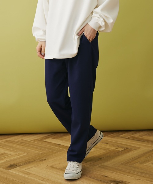 CRAFT STANDARD BOUTIQUE（クラフトスタンダードブティック）の「カラーイージーパンツ（その他パンツ・レディース・ブルー/グリーン/イエロー/ネイビー/ブラック・M/L）」の3枚目の写真