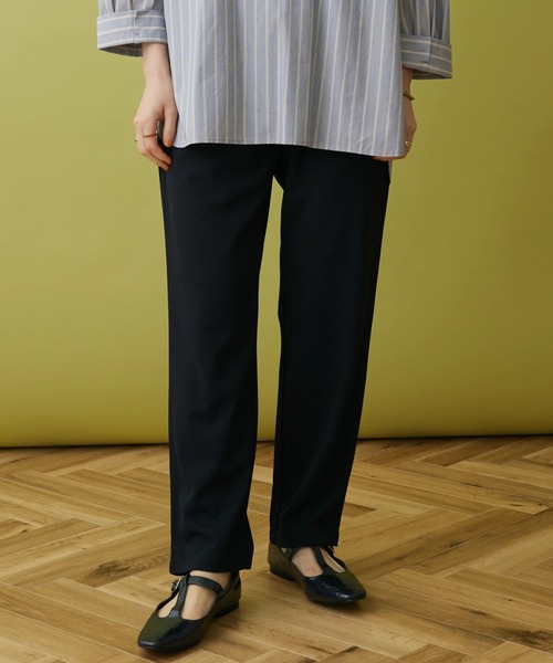 CRAFT STANDARD BOUTIQUE（クラフトスタンダードブティック）の「カラーイージーパンツ（その他パンツ・レディース・ブルー/グリーン/イエロー/ネイビー/ブラック・M/L）」の7枚目の写真