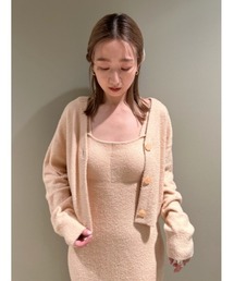 SNIDEL HOME（スナイデルホーム）の「バリエカラーニットカーディガン（ルームウェア/パジャマ）」