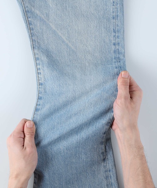 Salt&Pepper（ソルトアンドペッパー）の「【Salt&Pepper】Selvageスリムデニムパンツ（デニムパンツ・メンズ・ブルー/ノンウォッシュ/ダークインディゴブルー/ライトインディゴブルー・32inch/33inch/34inch/36inch/31inch/30inch/29inch）」の5枚目の写真