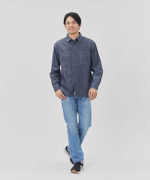 Salt&Pepper（ソルトアンドペッパー）の「【Salt&Pepper】Selvageスリムデニムパンツ（デニムパンツ・メンズ・ブルー/ノンウォッシュ/ダークインディゴブルー/ライトインディゴブルー・32inch/33inch/34inch/36inch/31inch/30inch/29inch）」の14枚目の写真