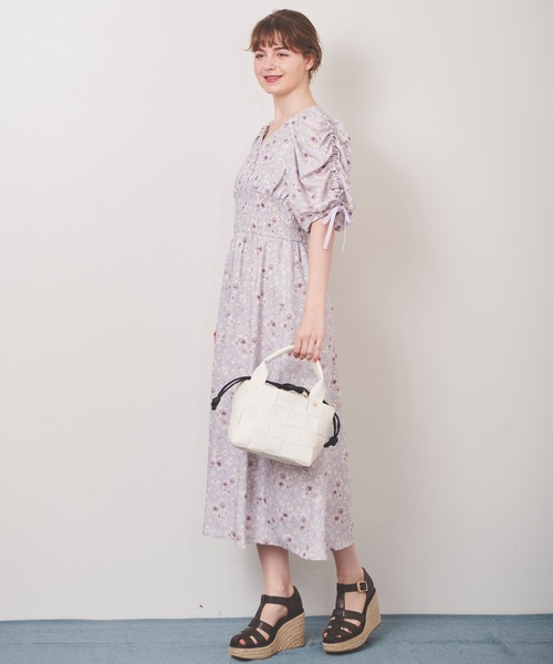 31sons de mode♡ 花柄カシュクール風ワンピース 31 Sons de mode（トランテアン ソン ドゥ モード）の「花柄