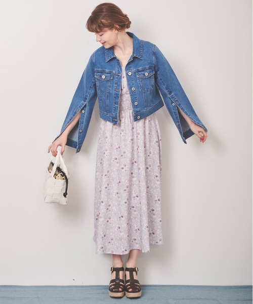 31sons de mode♡ 花柄カシュクール風ワンピース 31 Sons de mode（トランテアン ソン ドゥ モード）の「花柄