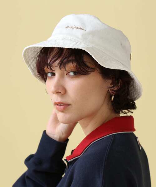 AVIREX（アヴィレックス）の「SCRIBBLING BUCKET HAT/ スクリブリング バケットハット（ハット・レディース・その他6/ホワイト系2・F）」の4枚目の写真