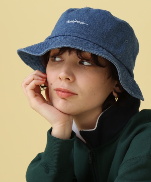 AVIREX（アヴィレックス）の「SCRIBBLING BUCKET HAT/ スクリブリング バケットハット（ハット・レディース・その他6/ホワイト系2・F）」の2枚目の写真