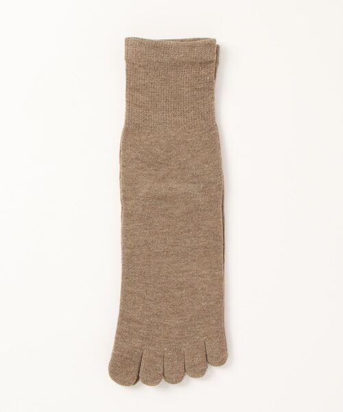 Fun & Daily（ファンアンドデイリー）の「F&D : コットンカラー五本指ソックス（ソックス/靴下・レディース・ピンク/グリーン/ワインレッド/ベージュ/パープル/オレンジ/ブラック/ブルー/グレー・FREE）」の4枚目の写真