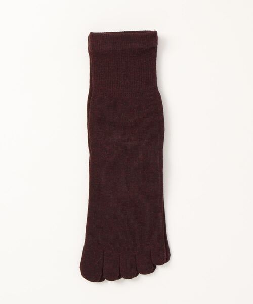 Fun & Daily（ファンアンドデイリー）の「F&D : コットンカラー五本指ソックス（ソックス/靴下・レディース・ピンク/グリーン/ワインレッド/ベージュ/パープル/オレンジ/ブラック/ブルー/グレー・FREE）」の8枚目の写真