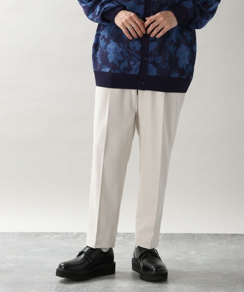 RAGEBLUE（レイジブルー）の「ライトPE/セミワイド/テーパードスラックスパンツ（スラックス・メンズ・パープル系その他/ライトグリーン/ライトグレー/ブラウン/ブラック/オフホワイト/ネイビー・SMALL/MEDIUM/LARGE）」の10枚目の写真