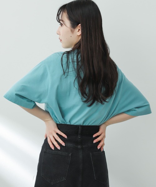 Champion（チャンピオン）の「『別注』champion×SENSE OF PLACE　グラフィックTシャツ（Tシャツ/カットソー・レディース・ホワイト/オレンジ/ライトブルー・ONE）」の21枚目の写真