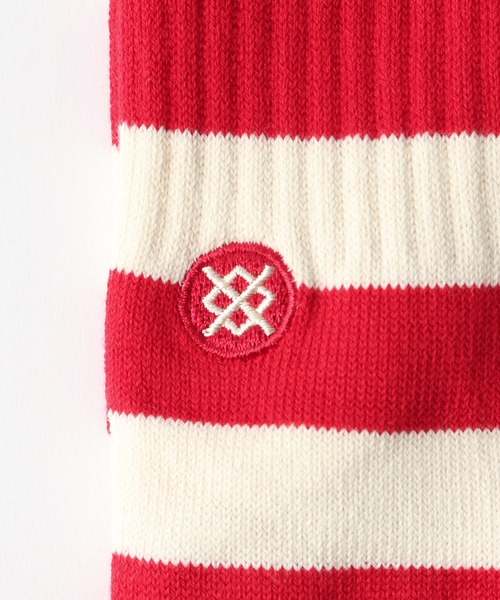 JOURNAL STANDARD relume（ジャーナルスタンダード　レリューム）の「【STANCE/スタンス】 THE FOURTH ST CREW（ソックス/靴下・メンズ・レッド・FREE）」の4枚目の写真