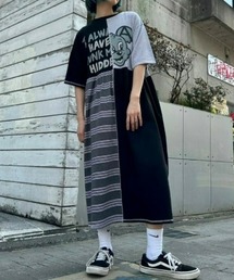 Candy Stripper | SILLY BEAR COMBINED TEE ワンピース(ワンピース)