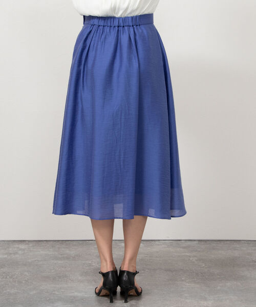 NOLLEY’S（ノーリーズ）の「シアースラブフレアスカート（スカート・レディース・ネイビー/ベビーピンク/ロイヤルブルー・38/34/36）」の15枚目の写真