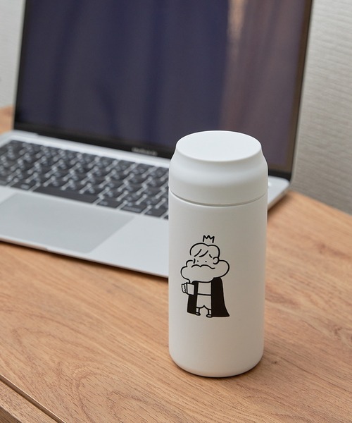 BIRTHDAY BAR（バースデイバー）の「【COFFEE BOY×BIRTHDAY BAR】サーモマグボトル（水筒・レディース・ベージュ/ホワイト・フリー）」の4枚目の写真