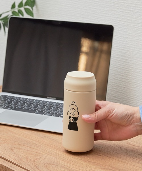 BIRTHDAY BAR（バースデイバー）の「【COFFEE BOY×BIRTHDAY BAR】サーモマグボトル（水筒・レディース・ベージュ/ホワイト・フリー）」の9枚目の写真