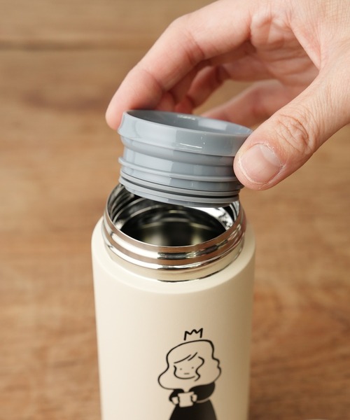 BIRTHDAY BAR（バースデイバー）の「【COFFEE BOY×BIRTHDAY BAR】サーモマグボトル（水筒・レディース・ベージュ/ホワイト・フリー）」の17枚目の写真