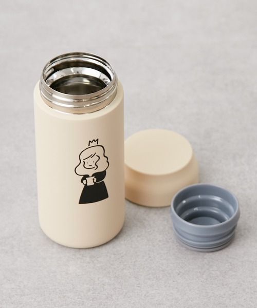 BIRTHDAY BAR（バースデイバー）の「【COFFEE BOY×BIRTHDAY BAR】サーモマグボトル（水筒・レディース・ベージュ/ホワイト・フリー）」の13枚目の写真