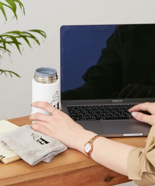 BIRTHDAY BAR（バースデイバー）の「【COFFEE BOY×BIRTHDAY BAR】サーモマグボトル（水筒・レディース・ベージュ/ホワイト・フリー）」の5枚目の写真