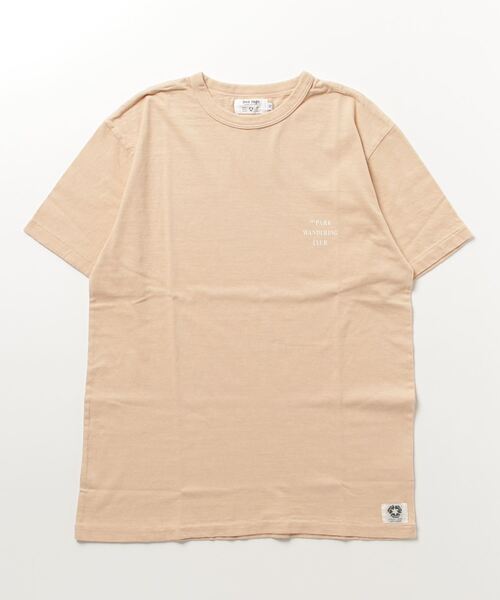 JACK & MARIE（ジャックアンドマリー）の「freerage × JACK & MARIE　Recycle-cotton Tee WishyWashy 223AC724（Tシャツ/カットソー・メンズ・ライトピンク/ホワイト/スミクロ・XL/L/M）」の18枚目の写真