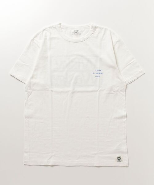 JACK & MARIE（ジャックアンドマリー）の「freerage × JACK & MARIE　Recycle-cotton Tee WishyWashy 223AC724（Tシャツ/カットソー・メンズ・ライトピンク/ホワイト/スミクロ・XL/L/M）」の19枚目の写真