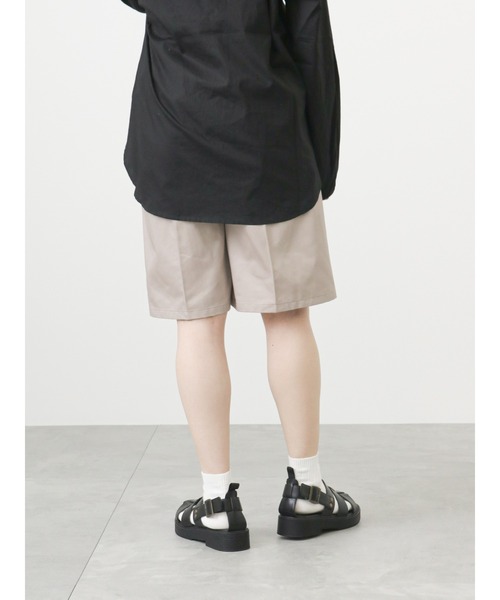 ehka sopo(エヘカソポ)の「センタープレスショートパンツ(その他パンツ・レディース・ブラック/グリーン/ベージュ・フリ-)」の17枚目の写真