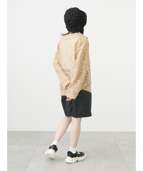 ehka sopo(エヘカソポ)の「センタープレスショートパンツ(その他パンツ・レディース・ブラック/グリーン/ベージュ・フリ-)」の15枚目の写真