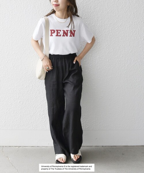 GOOD ROCK SPEED(グッドロックスピード)の「【SHIPS any別注】GOOD ROCK SPEED:〈洗濯機可能〉PENN ロゴ TEE(Tシャツ/カットソー・レディース・ライトグレー/ホワイト・ONE SIZE)」の14枚目の写真