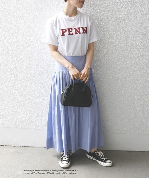 GOOD ROCK SPEED(グッドロックスピード)の「【SHIPS any別注】GOOD ROCK SPEED:〈洗濯機可能〉PENN ロゴ TEE(Tシャツ/カットソー・レディース・ライトグレー/ホワイト・ONE SIZE)」の19枚目の写真