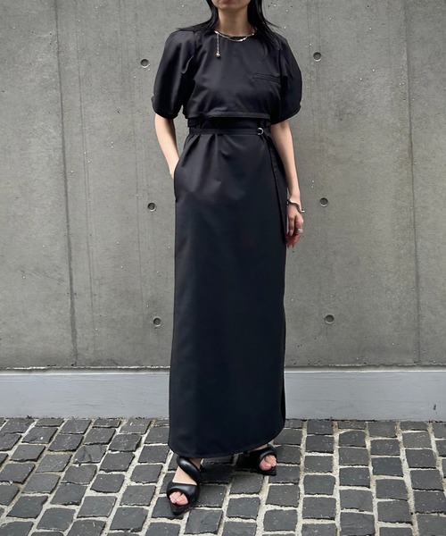 &g'aime（アンジェム）の「【&g’aime】3wayアンサンブルロングワンピース（ワンピース・レディース・チャコールグレー/ブラック/グレイッシュベージュ・FREE）」の18枚目の写真