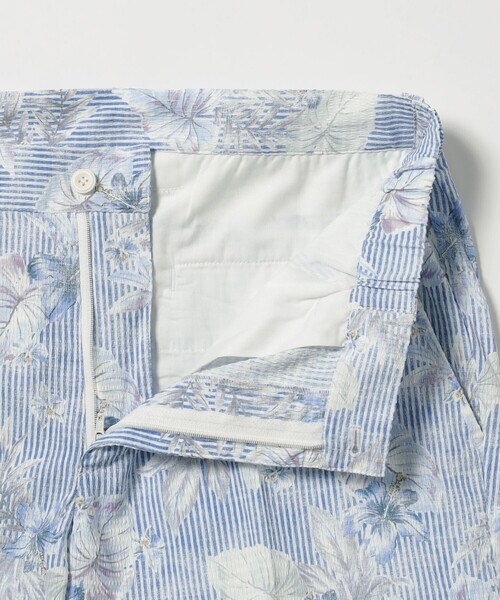 BEAMS GOLF ビームスゴルフ 花柄ショートパンツ46 タグ付き 未使用 BEAMS GOLF（ビームスゴルフ）の「BEAMS GOLF PURPLE LABEL