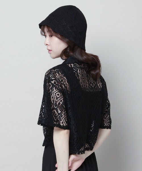 ALAND（エーランド）の「3.3 Field Trip／レースシャツ　2904462（シャツ/ブラウス・レディース・アイボリー/ブラック/ホワイト・FREE）」の9枚目の写真