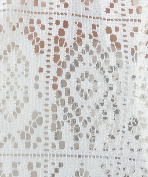 ALAND（エーランド）の「3.3 Field Trip／レースシャツ　2904462（シャツ/ブラウス・レディース・アイボリー/ブラック/ホワイト・FREE）」の21枚目の写真