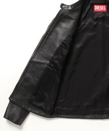 ディーゼル　シングル　ライダース　ジャケット　革　羊革　DIESEL レザー Amazon.co.jp: [Diesel] [ディーゼル] メンズ レザージャケット