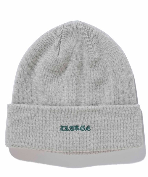 XLARGE（エクストララージ）の「OLD ENGLISH BEANIE（ニットキャップ/ビーニー・メンズ・ブラック/ブラウン/グリーン/ネイビー/グレー・ONE SIZE）」の3枚目の写真