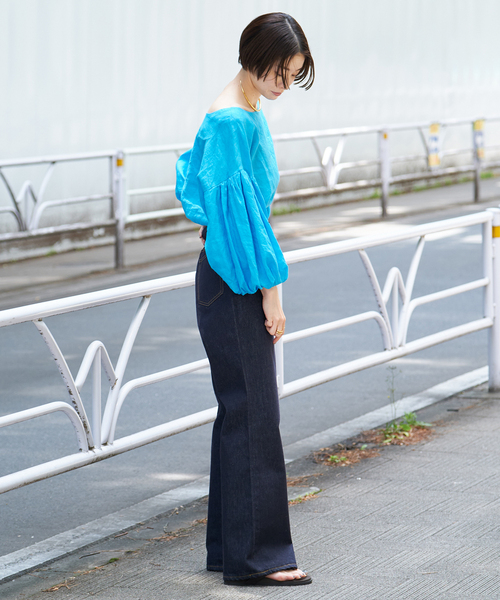 plage（プラージュ）の「Linen ギャザーブラウス（シャツ/ブラウス