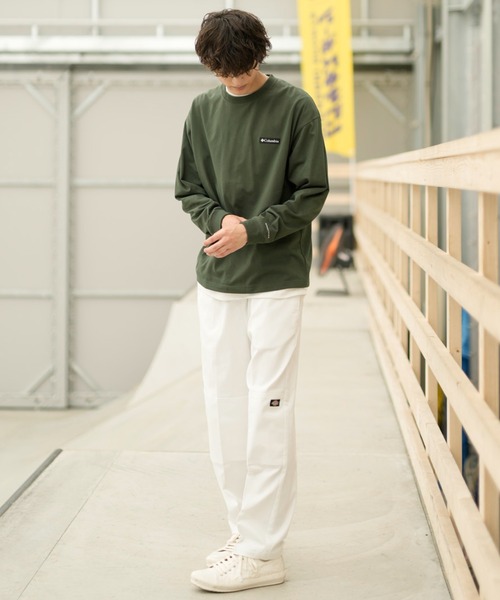 Columbia(コロンビア)の「columbia/コロンビア TYGER GARDEN LONG SLEEVE TEE バックプリントロンT 吸湿速乾 UVケア PM0568(Tシャツ/カットソー・メンズ・ホワイト×ネイビー/カーキ/ネイビー・M/L/XL)」の21枚目の写真