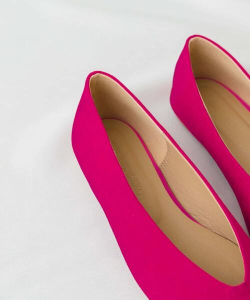 RODE SKO（ロデスコ）の「アーモンドトウパンプス（パンプス・レディース・ブラック/ピンク/ゴールド・36/37/38）」の7枚目の写真