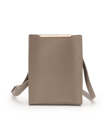 INDIVI | 【合皮/スマホ入れ】メタルデザインポシェットバッグ(ショルダーバッグ)