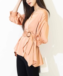 ANAP | バックル付カシュクールデザイントップス(シャツ/ブラウス)