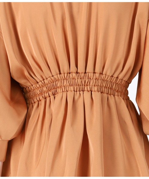 ANAP（アナップ）の「バックル付カシュクールデザイントップス（シャツ/ブラウス・レディース・ブラック/ホワイト/オレンジ・FREE）」の19枚目の写真