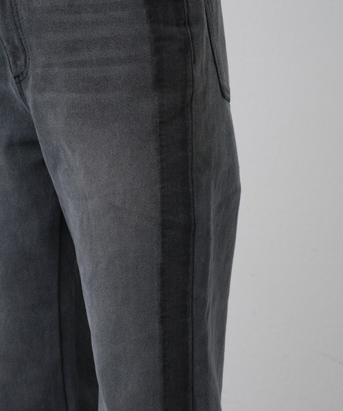 COLONY 2139（コロニートゥーワンスリーナイン）の「ウエストアシメサイドラインデニム（デニムパンツ・レディース・ブルー/ブラック・LARGE/MEDIUM/SMALL）」の10枚目の写真