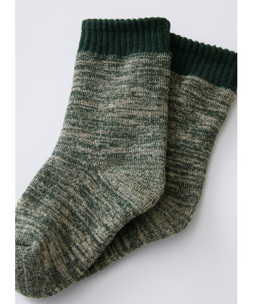EAST END HIGHLANDERS(イーストエンドハイランダーズ)の「East End Highlanders / パイルソックス(ソックス/靴下・キッズ・ブラウン/イエロー/オレンジ/ダークグリーン・22-24cm/16-18cm/13-15cm/19-21cm)」の6枚目の写真