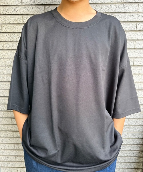 ONE DAY KMC (ワンデイケーエムシー)の「K-pro / DRY半袖BIG Tシャツ(Tシャツ/カットソー・メンズ・サックスブルー/ネイビー/ブラック/ホワイト/ロイヤルブルー・X3(6L~7L))」の2枚目の写真