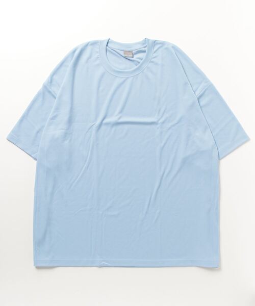 ONE DAY KMC (ワンデイケーエムシー)の「K-pro / DRY半袖BIG Tシャツ(Tシャツ/カットソー・メンズ・サックスブルー/ネイビー/ブラック/ホワイト/ロイヤルブルー・X3(6L~7L))」の9枚目の写真