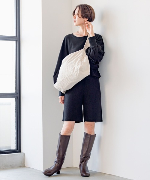 LEPSIM(レプシィム)の「ナイロンドロストショルダー 976568(ショルダーバッグ・レディース・ブラック/グレー/アイボリー・ONE SIZE)」の10枚目の写真